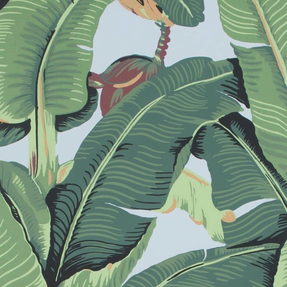 Hinson Palm BEVERLY HILLS HOTEL Wallpaper EUC - Picture 1 of 5